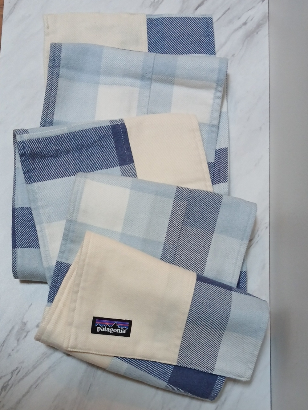 Patagonia Fjord Flannel Patchwork Scarf